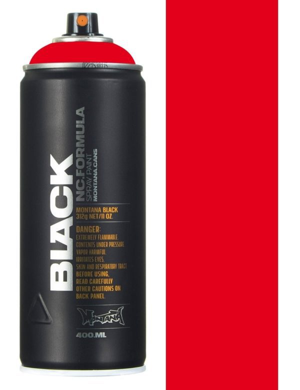 Montana Black 400ml Bombe Code Red BLK2093