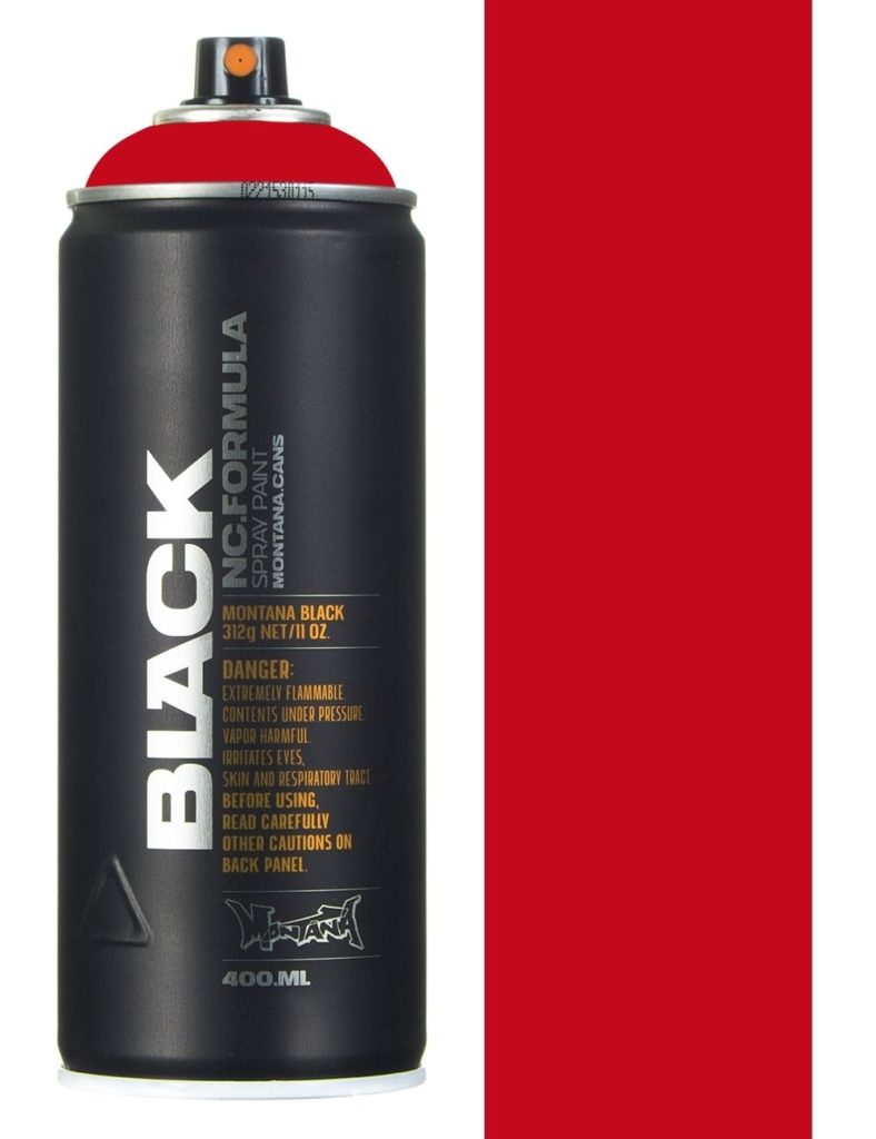 Montana Black 400ml Bombe Firerose BLK3020