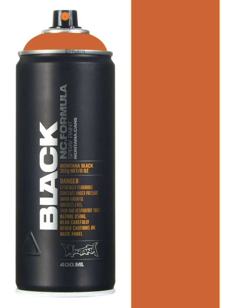 Montana Black 400ml Bombe atom's-megablast-BLK2120