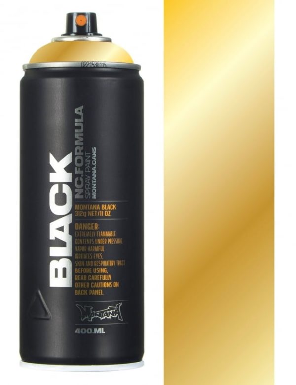 montana black 400ml Goldchrome BLKGOLD