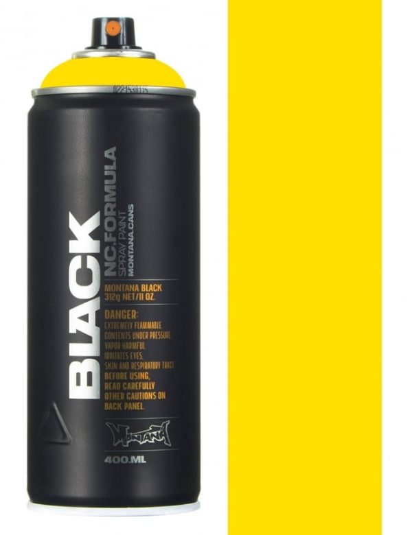 montana black 400ml Power Yellow BLKP100