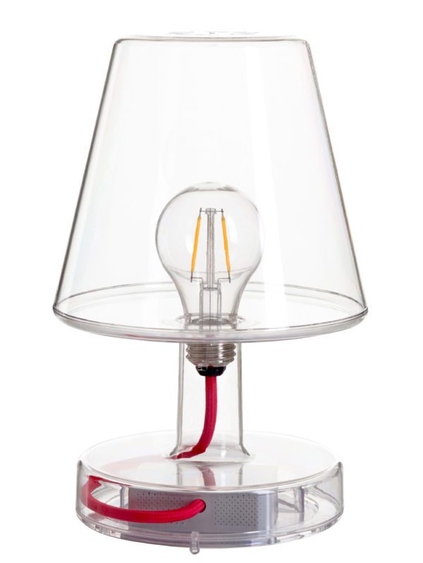 Fatboy Lampe sans fil Transloetje / LED - Ø 16 x H 25 cm Transparent