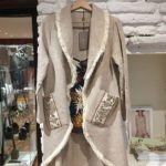Manteau-coton-Meisïe beige boutique vetement femme toulouse