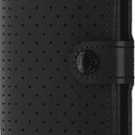 Miniwallet Perforated Black Toulouse Boutique
