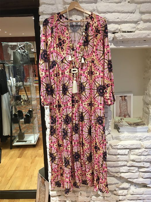 Robe-longue-semi-bohémienne-Kalifornia-Dream boutique vetement femme toulouse