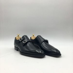 Chaussures de moine Toulouse Seymour 3 Black Calf