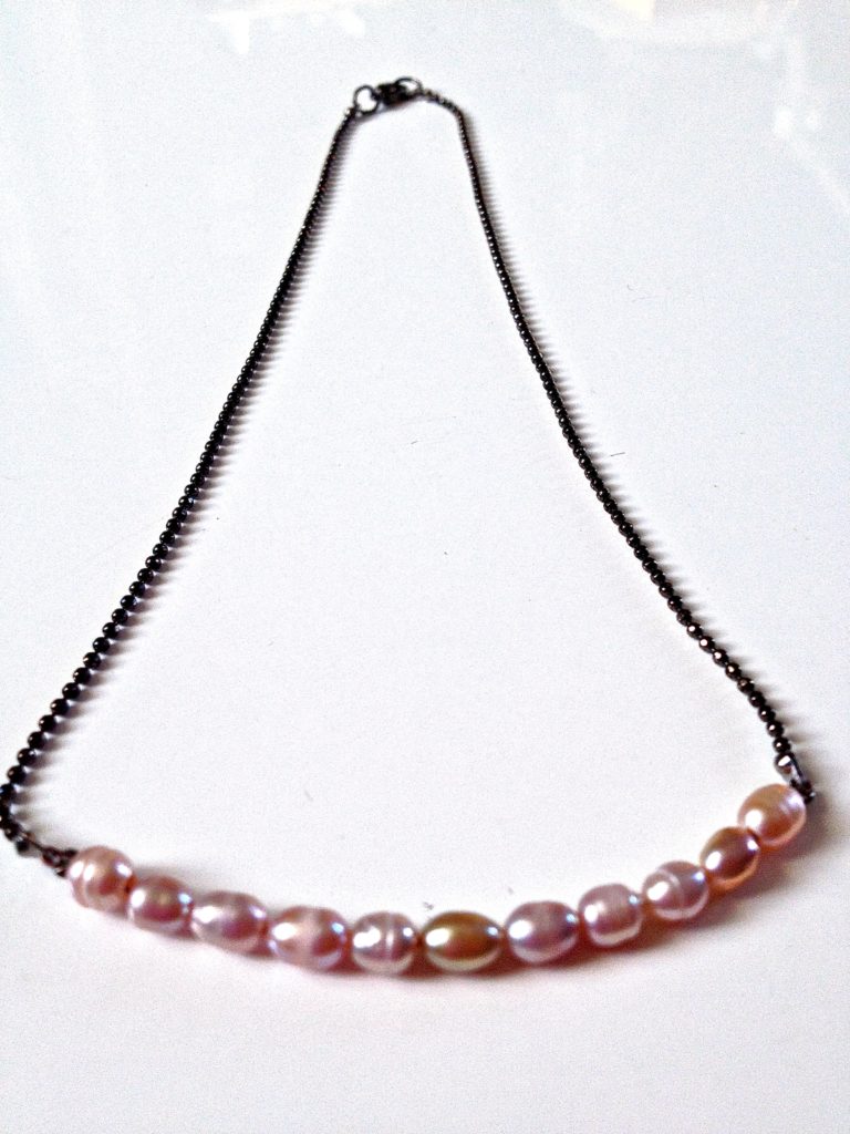 collier ras de cou chaine canon de fusil facon perle biseautee perle de culture boutique bijoux toulouse collier ras de cou chaine canon de fusil facon perle biseautee perle de culture boutique bijoux toulouse