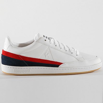 Courtclay Tricolore 1910232 : White 3 Toulouse chaussures