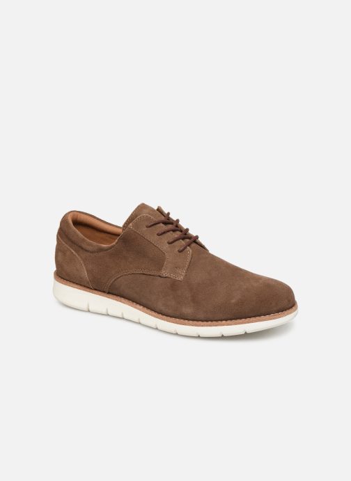 Echo Derby Suède : Taupe Toulouse chaussures