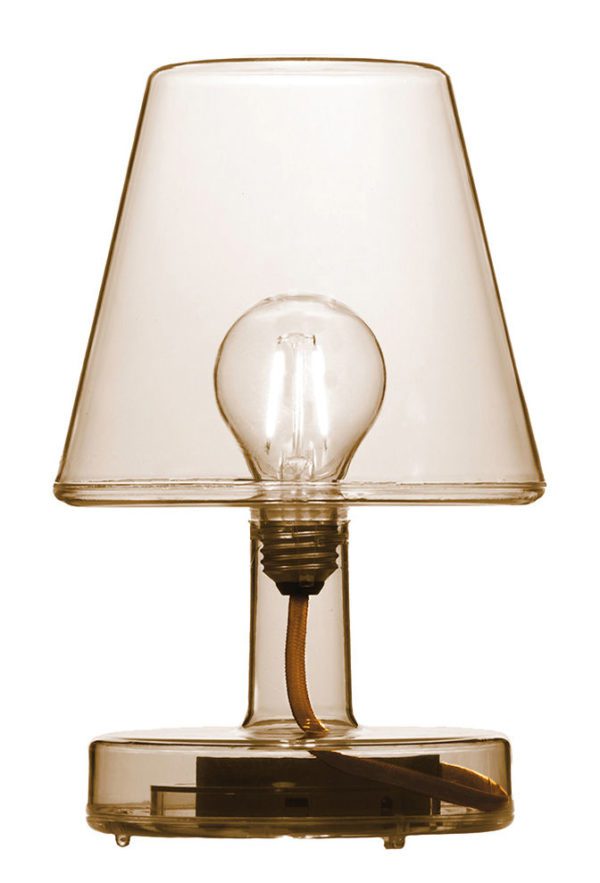 Fatboy Lampe sans fil Transloetje : LED - Ø 16 x H 25 cm Marron toulouse