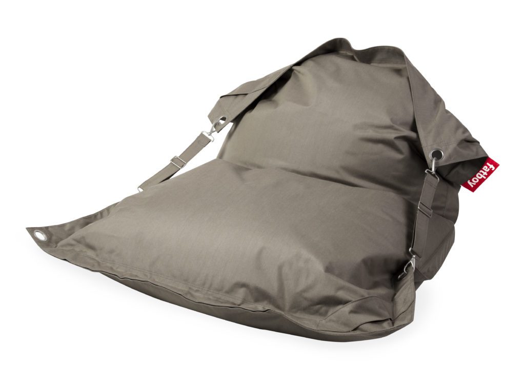 Fatboy Pouf Buggle-up Outdoor - Avec sangles ajustables Taupe Toulouse Boutique Fatboy Pouf Buggle-up Outdoor - Avec sangles ajustables Taupe Toulouse Boutique