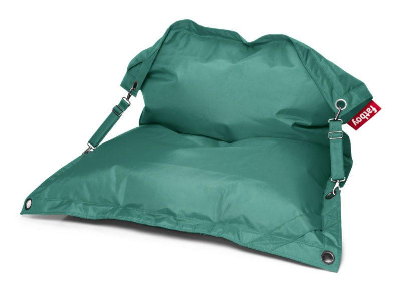 Fatboy Pouf Buggle-up Outdoor : Avec sangles ajustables Turquoise 1