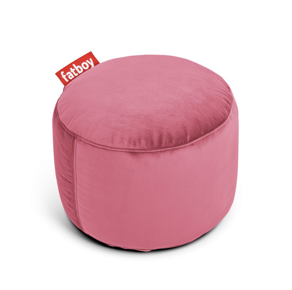 Fatboy Pouf Point velvet / Velours - Ø 50 cm Rose Fatboy Pouf Point velvet / Velours - Ø 50 cm Rose