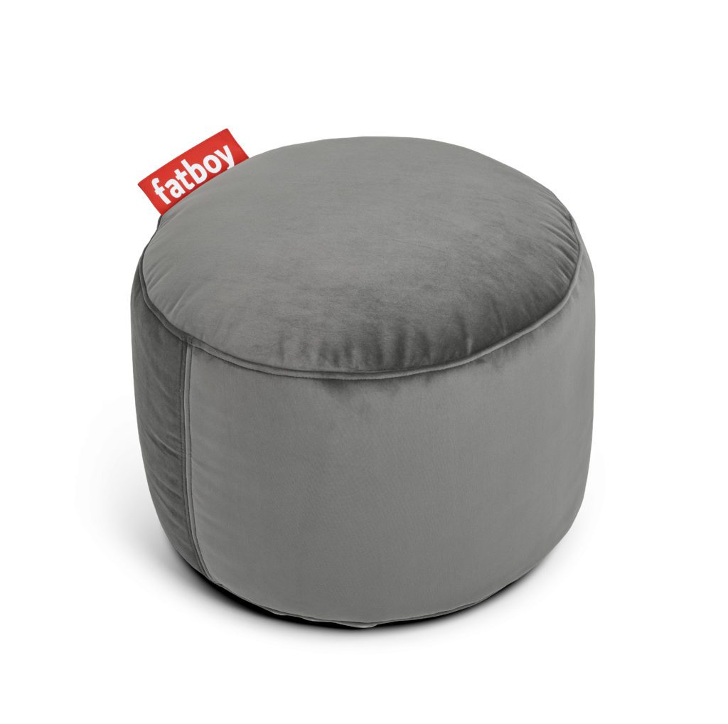 Fatboy Pouf Point velvet / Velours - Ø 50 cm Taupe Fatboy Pouf Point velvet / Velours - Ø 50 cm Taupe