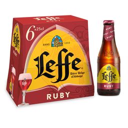 Leffe Ruby 6x25cl Toulouse