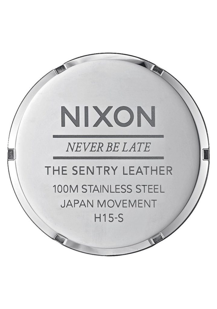Montre Nixon Toulouse montre sentry leather3