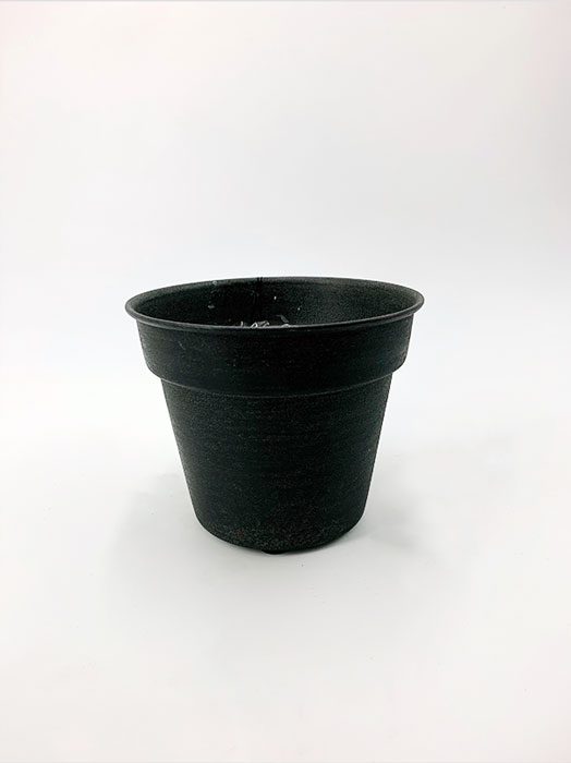 Pot simple métal noir jardinerie toulouse