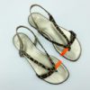 Sandales-Blow-Up-lannières-léopard-orange- magasin chaussures toulouse 2