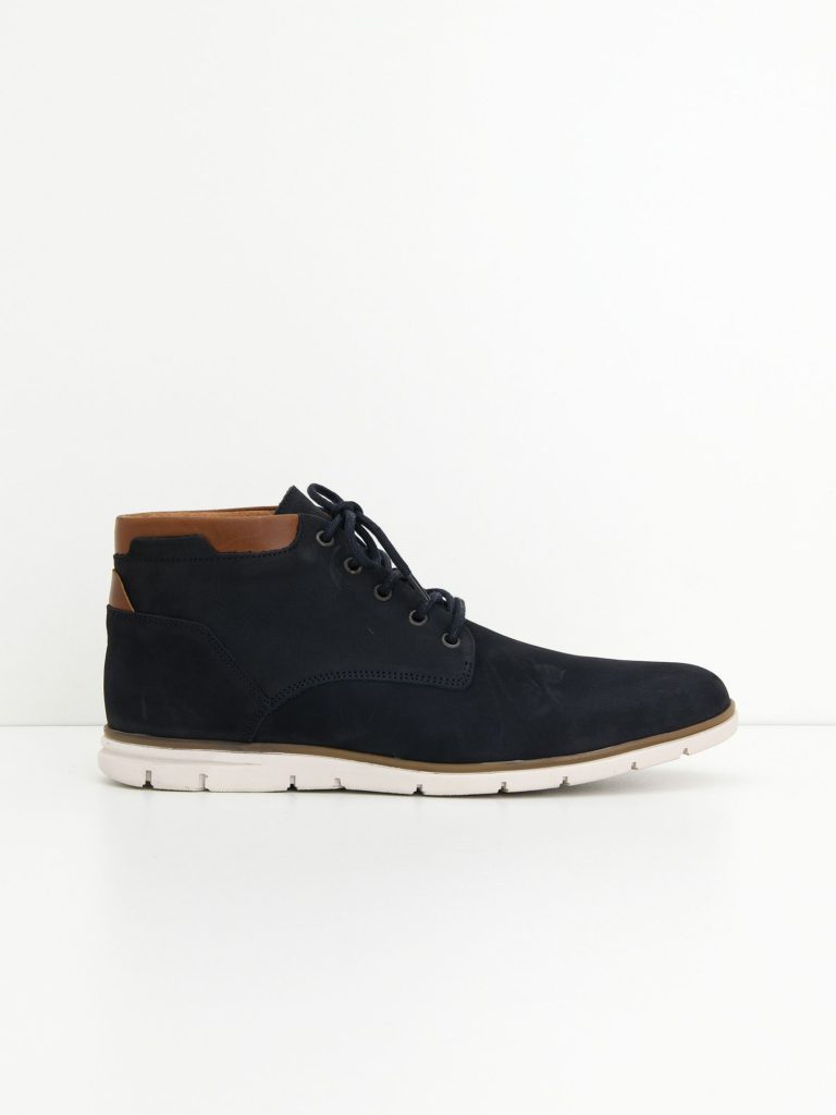 Shaft Mid Nubuck Ciclon : Navy : Camel Toulouse chaussures