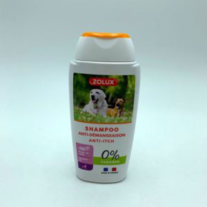 Shampoing-anti-demangeaison chien magasin animalerie toulouse
