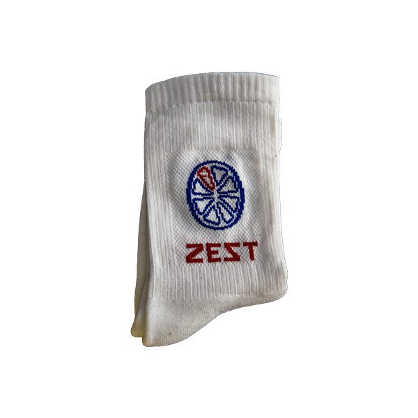 Socks-White3 zest Toulouse