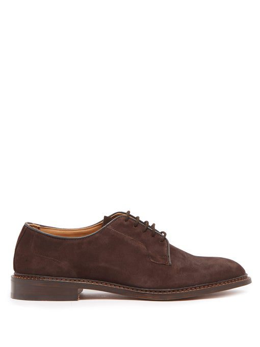 Tricker's Robert Suédé Coffee Casoriro Toulouse Chaussures