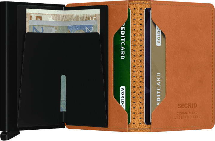 Slimwallet Perforated Cognac Toulouse