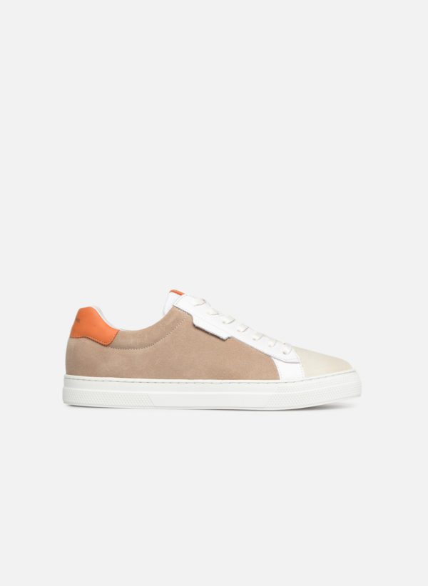 schmoove Spark Clay Suede Nappa : Beige : Orange 6 Toulouse chaussures
