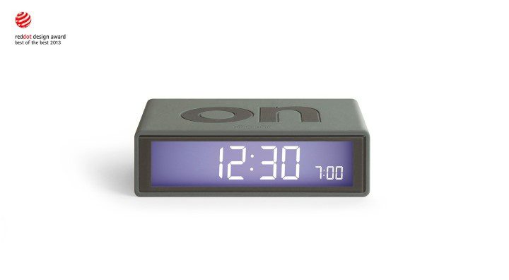 Réveil Flip Lexon vert Toulouse