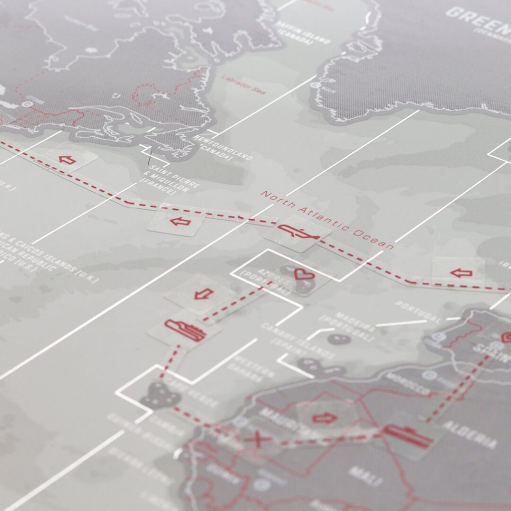 Scratch map Platinium Toulouse Boutiques