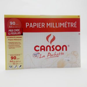 Papier millimétré Toulouse papeterie
