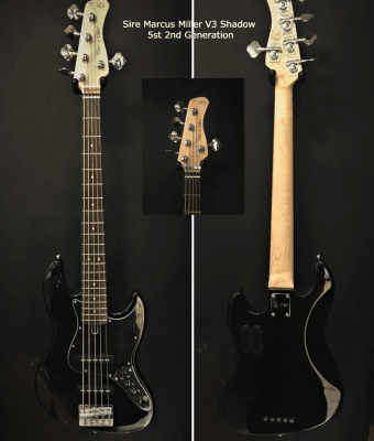 Sire Marcus Miller V3 SHADOW 5st 2nd Generation Valley & blues ToulouseBoutiques.com