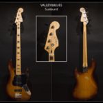 Valley & Blues Jazz Bass Vintage Sunburst ToulouseBoutiques.com