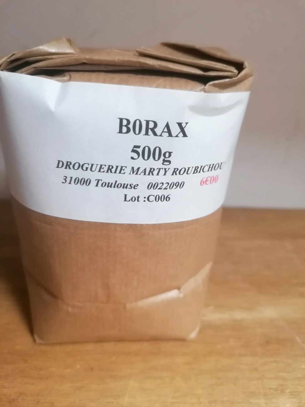 Borax 500g à acheter sur Toulouse Boutiques, vos commerces
