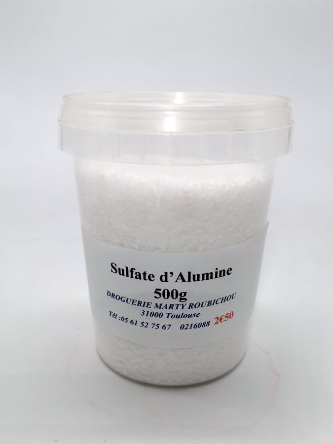Sulfate-d'Alumine-500g-Toulouse-Droguerie
