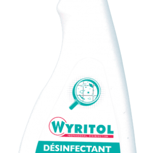 désinfectant nettoyant WYRITOL Spray 750 ml toutes surfaces