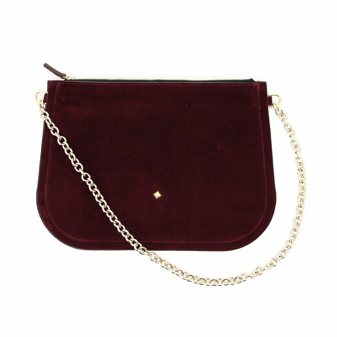 Clem velours bordeaux Herbert Frere Soeur
