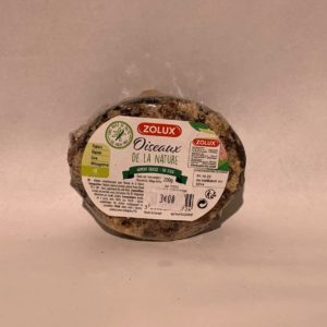 zolux graisse + raisin coco