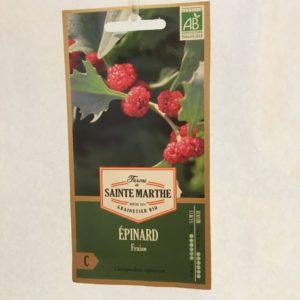 Epinard Fraise Bio Ferme de Sainte Marthe
