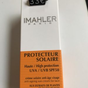 Protection solaire visage