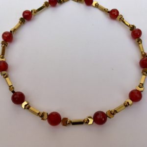#Atelier114#Collier#Agate#Hématite#Création#Atelier#Toulouse#France#