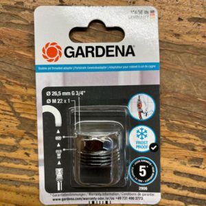 Adaptateur pour robinet à col de cigne 22 en 26,5 mm - Gardena