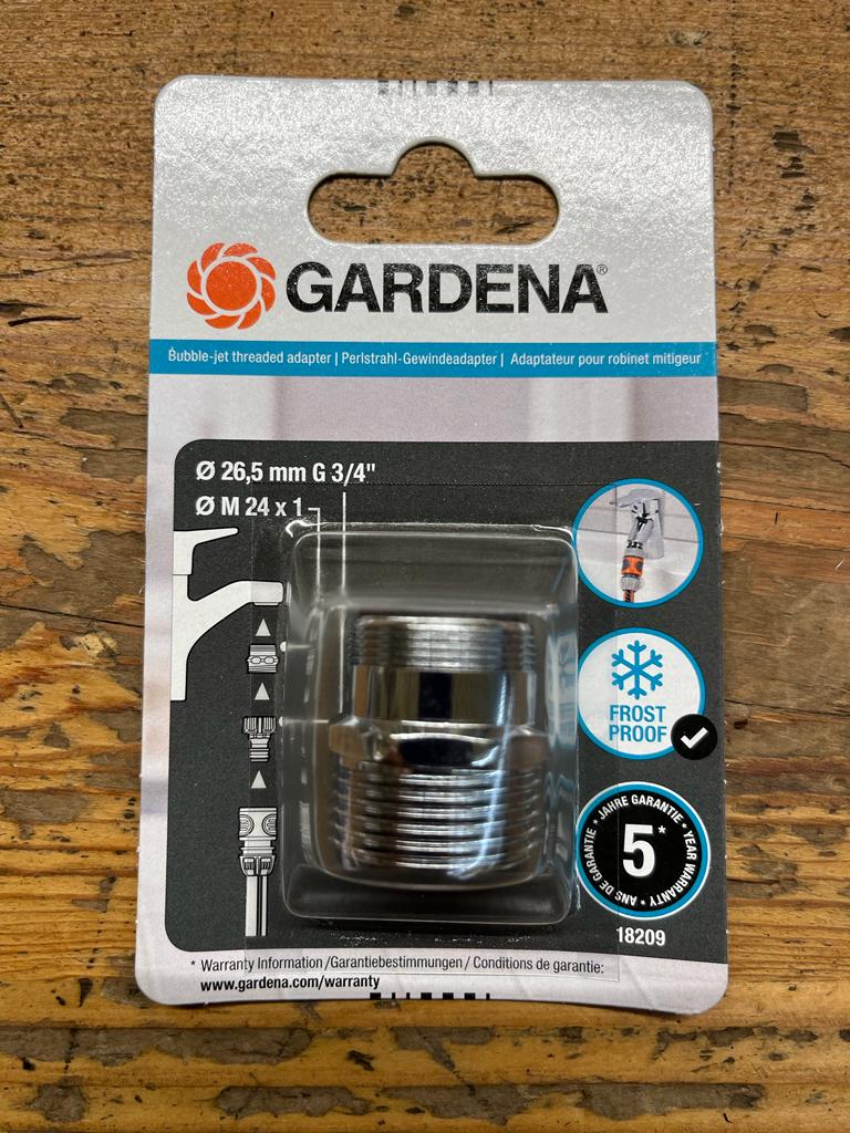 Adaptateur pour robinet mitigeur 24 en 26,5 mm - Gardena