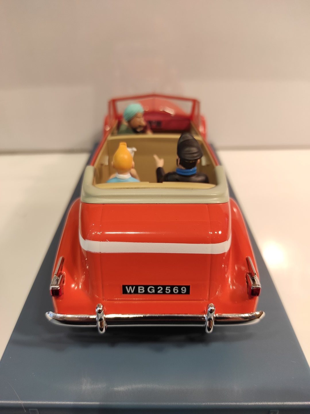 Voiture Tintin N°3-Le Taxi de New-Delhi